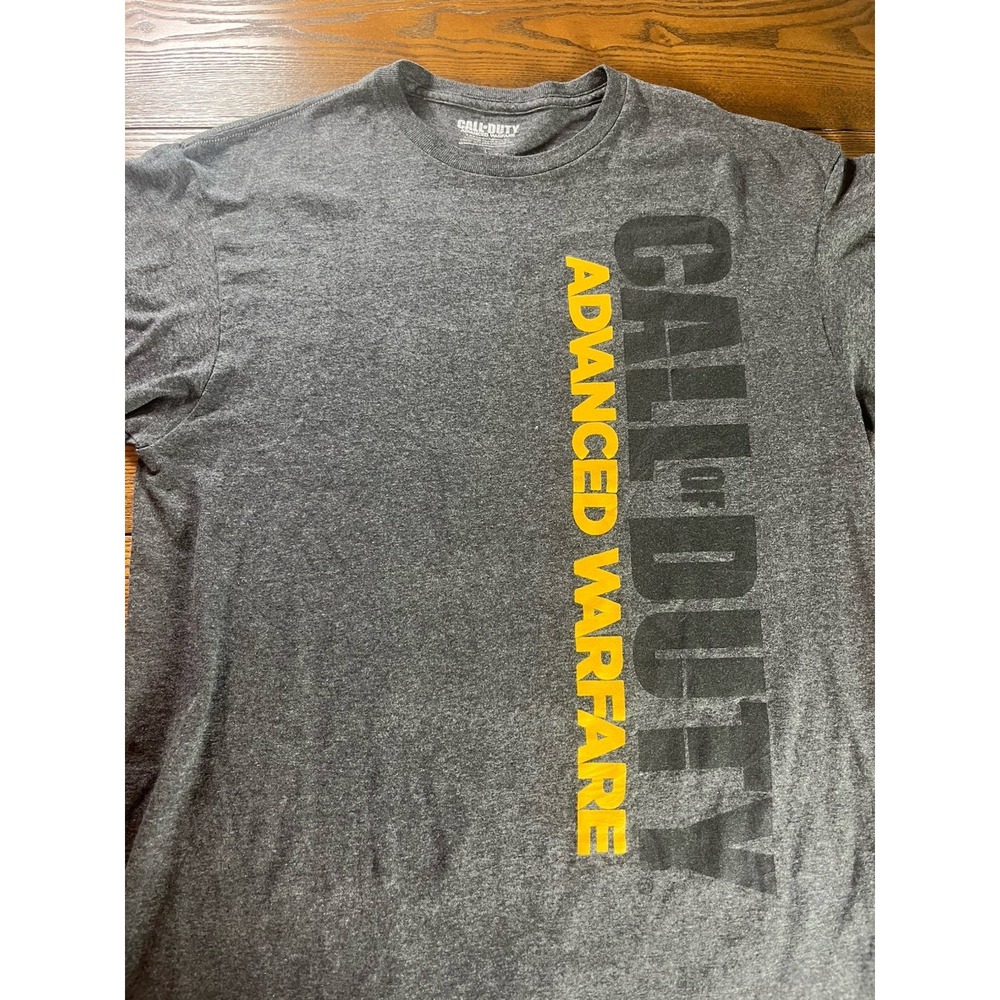Call Of Duty Advanced Warfare T Shirt Mens Large Grey Casual Video Games Adults